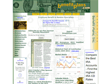 Tablet Screenshot of benefitplans.com